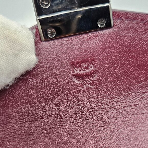 MCM Studded Cardholder Crossbody Chain - Picture 12 of 17